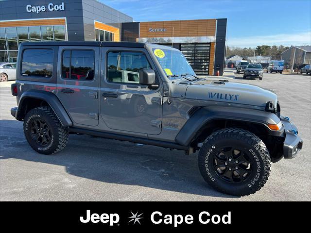 used 2023 Jeep Wrangler 4xe car, priced at $33,975