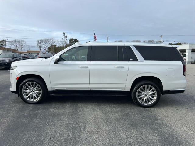 used 2023 Cadillac Escalade ESV car, priced at $75,975