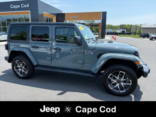 used 2024 Jeep Wrangler 4xe car, priced at $37,575