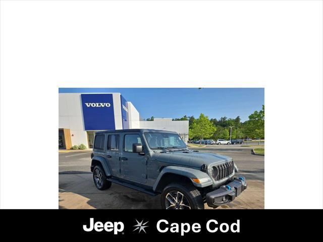used 2024 Jeep Wrangler 4xe car, priced at $39,575