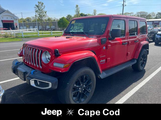 used 2022 Jeep Wrangler Unlimited 4xe car, priced at $35,975