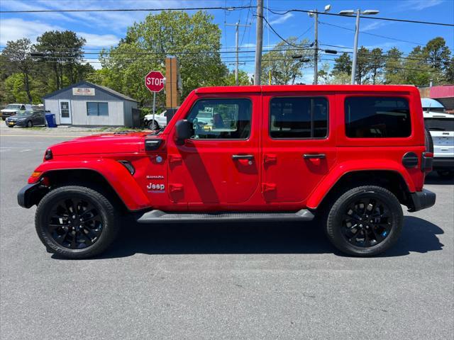 used 2022 Jeep Wrangler Unlimited 4xe car, priced at $34,975