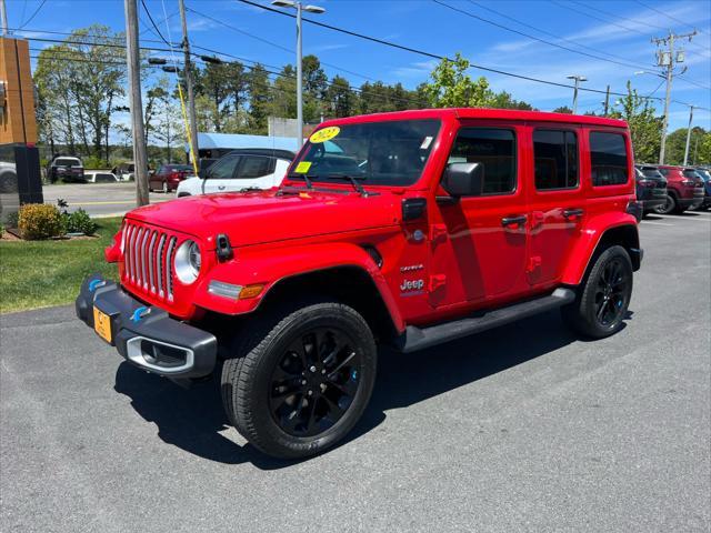 used 2022 Jeep Wrangler Unlimited 4xe car, priced at $34,975