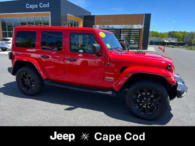 used 2022 Jeep Wrangler Unlimited 4xe car, priced at $34,975