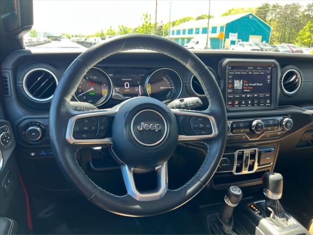 used 2022 Jeep Wrangler Unlimited 4xe car, priced at $34,975