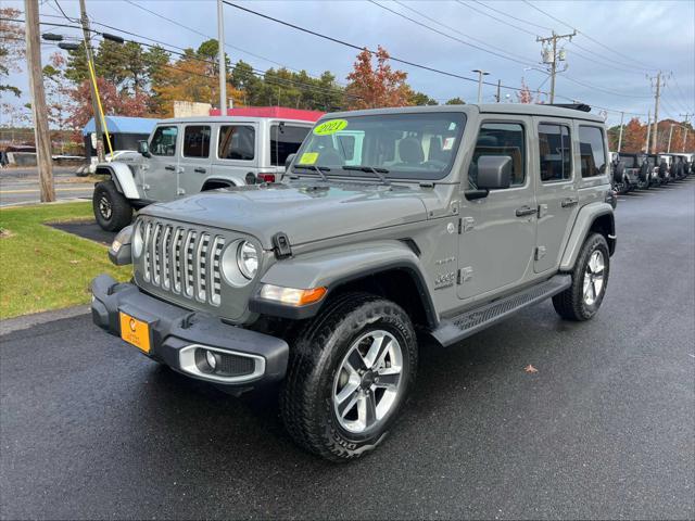 used 2021 Jeep Wrangler Unlimited car, priced at $36,375