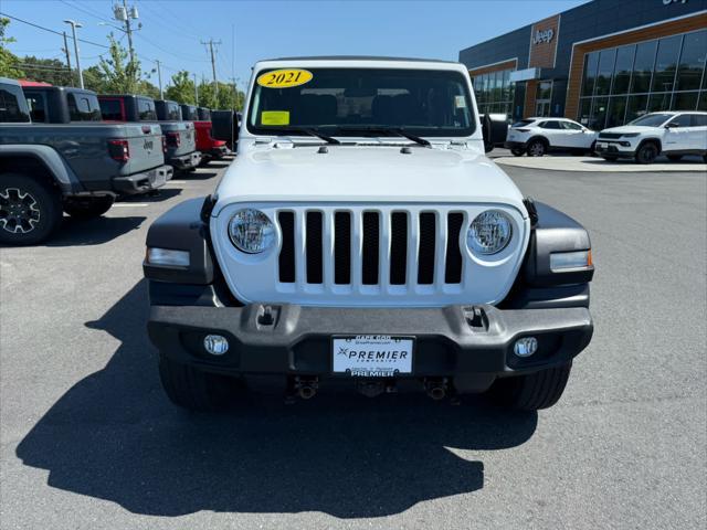 used 2021 Jeep Wrangler car, priced at $26,975