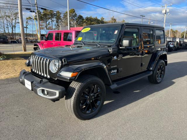 used 2021 Jeep Wrangler Unlimited 4xe car, priced at $32,275