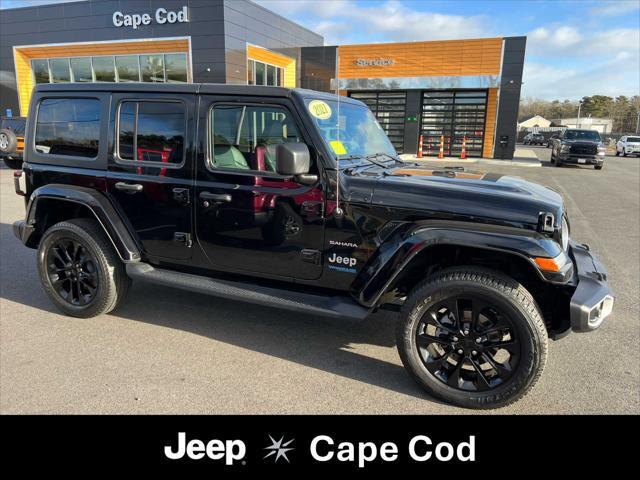 used 2021 Jeep Wrangler Unlimited 4xe car, priced at $32,475