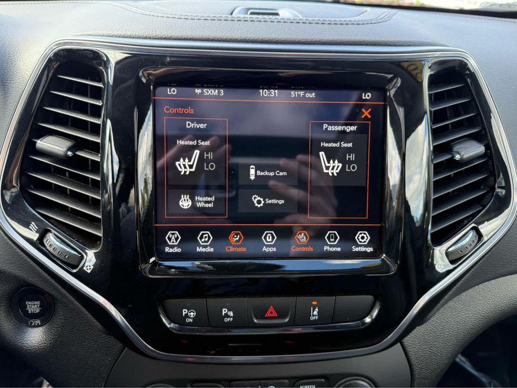 used 2021 Jeep Cherokee car, priced at $22,975