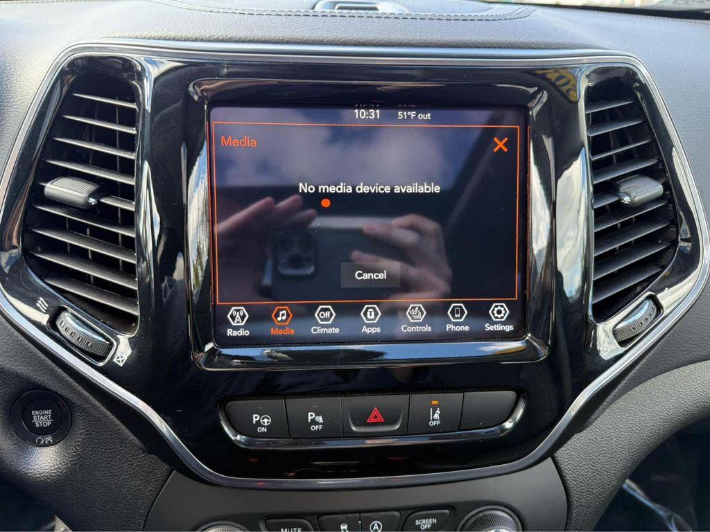 used 2021 Jeep Cherokee car, priced at $22,975