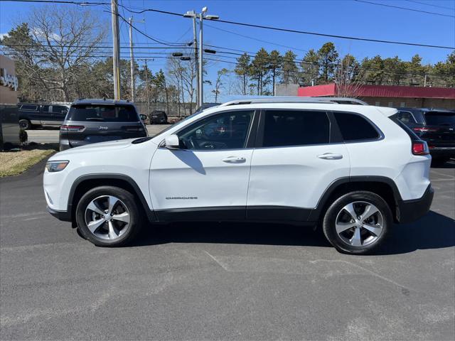 used 2021 Jeep Cherokee car, priced at $25,575