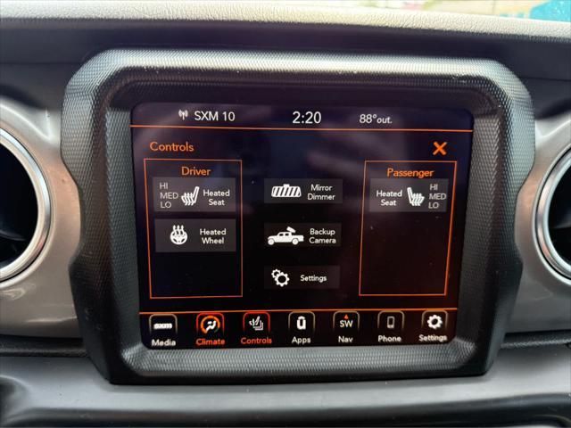 used 2021 Jeep Gladiator car, priced at $31,275