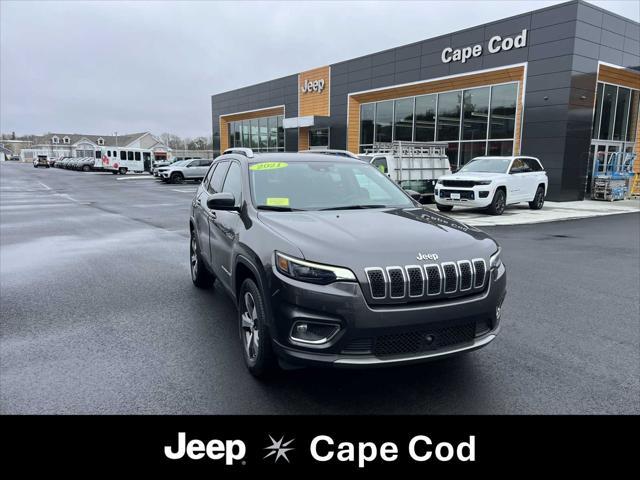 used 2021 Jeep Cherokee car, priced at $24,375