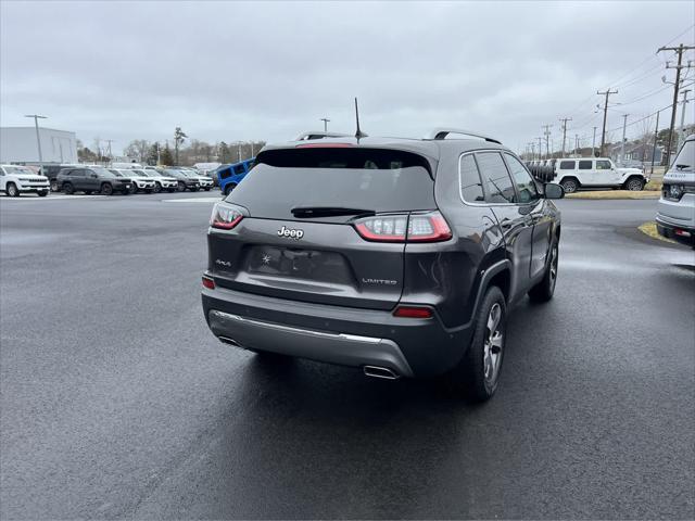 used 2021 Jeep Cherokee car, priced at $25,175