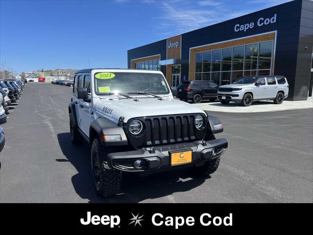 used 2021 Jeep Wrangler car, priced at $35,475