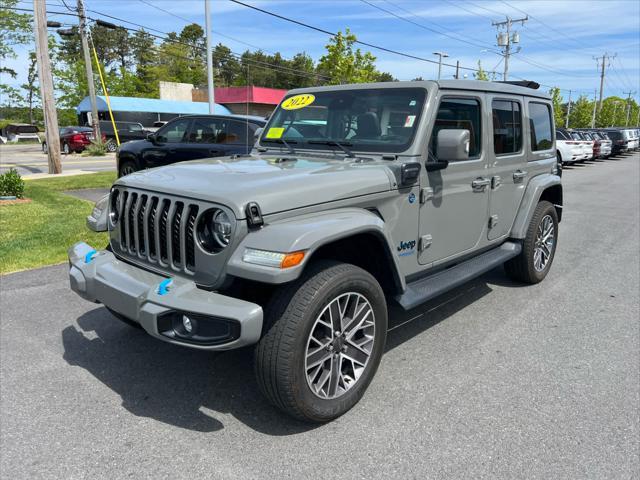 used 2022 Jeep Wrangler Unlimited 4xe car, priced at $37,675