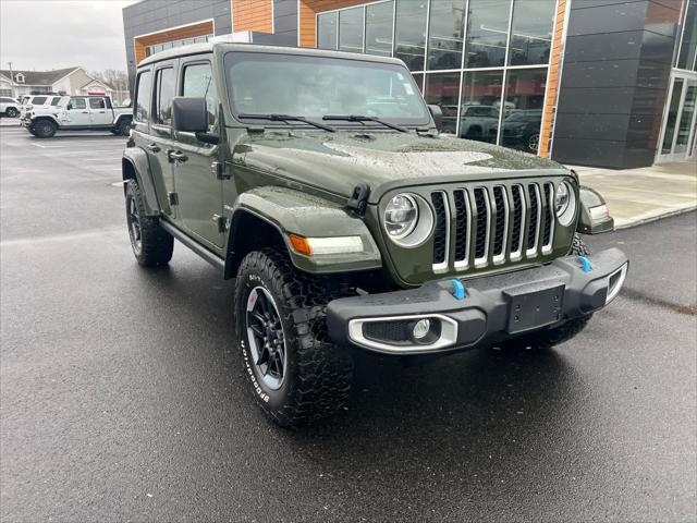 used 2021 Jeep Wrangler Unlimited 4xe car, priced at $34,375