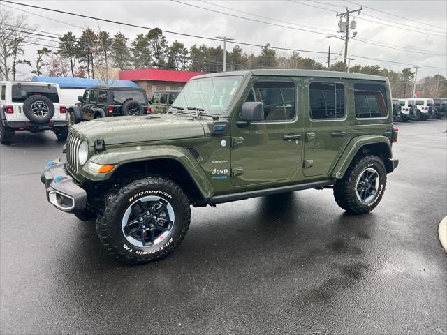 used 2021 Jeep Wrangler Unlimited 4xe car, priced at $34,375