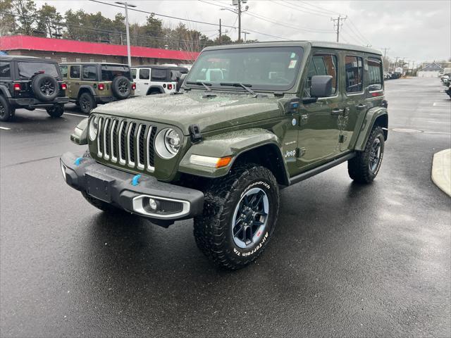 used 2021 Jeep Wrangler Unlimited 4xe car, priced at $34,375