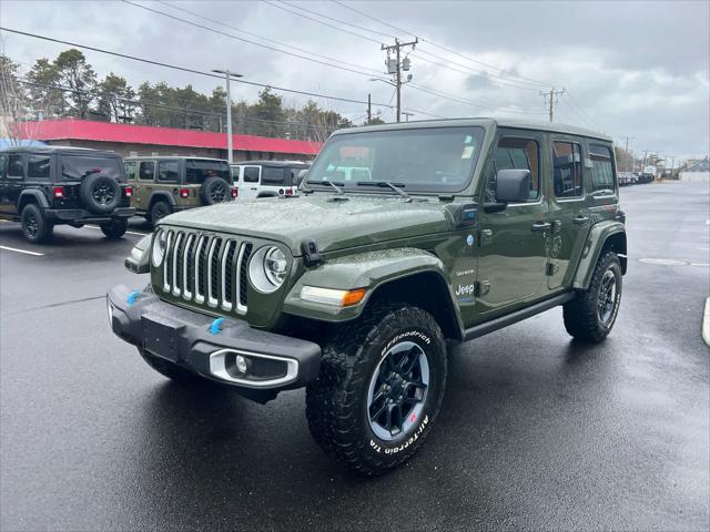 used 2021 Jeep Wrangler Unlimited 4xe car, priced at $34,375