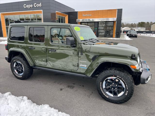 used 2021 Jeep Wrangler Unlimited 4xe car, priced at $33,475