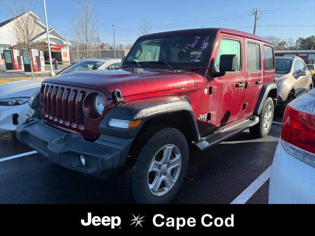 used 2021 Jeep Wrangler Unlimited car, priced at $32,175