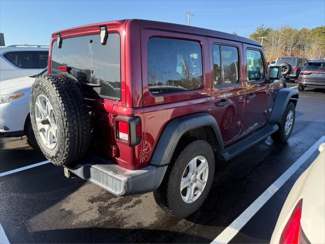 used 2021 Jeep Wrangler Unlimited car, priced at $32,175