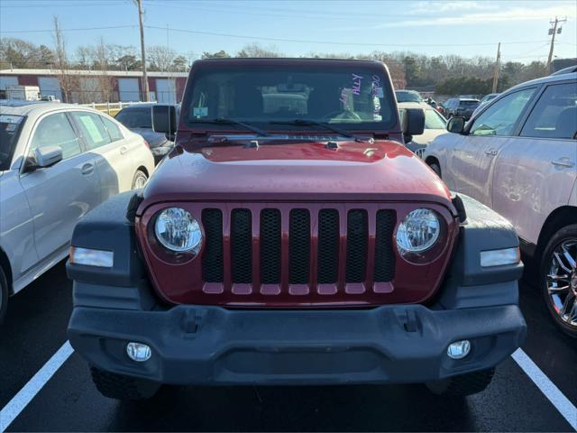 used 2021 Jeep Wrangler Unlimited car, priced at $32,175