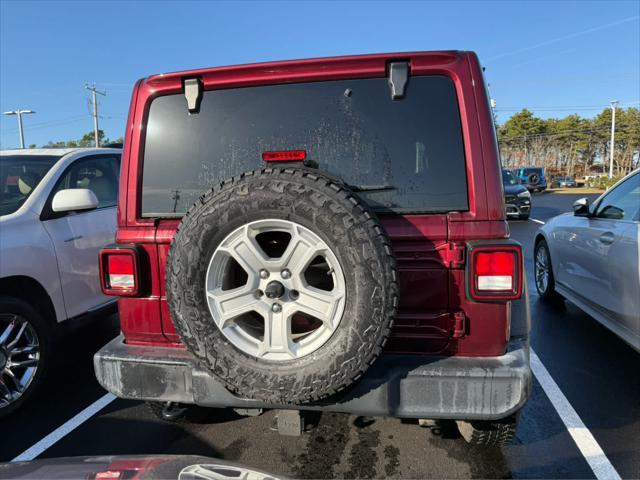 used 2021 Jeep Wrangler Unlimited car, priced at $32,175