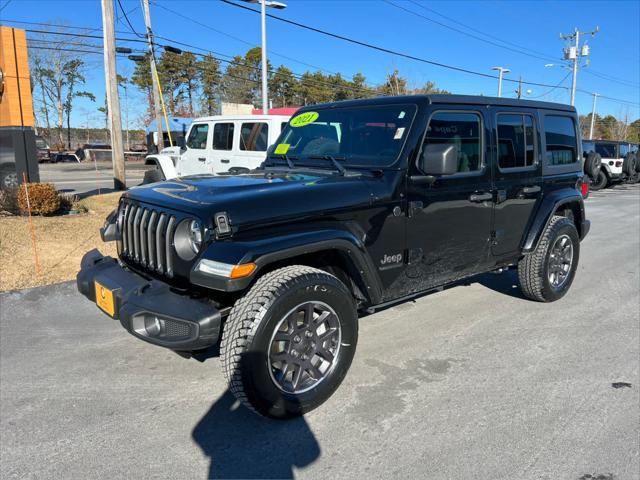 used 2021 Jeep Wrangler Unlimited car, priced at $33,575