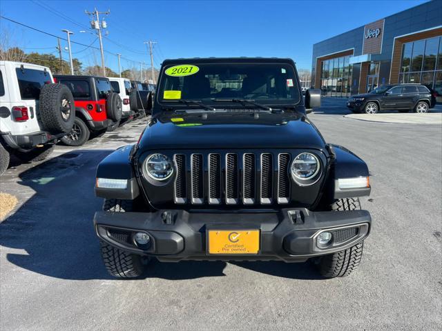 used 2021 Jeep Wrangler Unlimited car, priced at $33,575