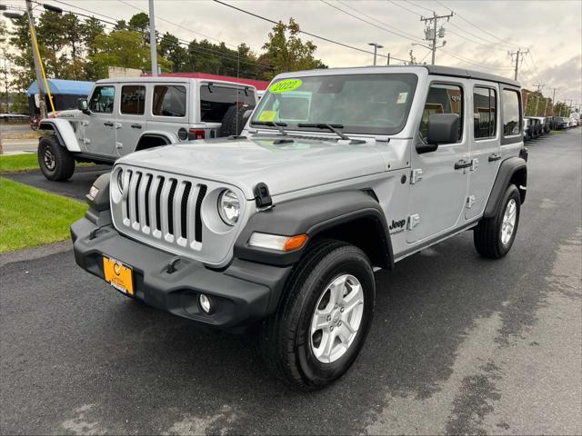 used 2022 Jeep Wrangler Unlimited car, priced at $31,975