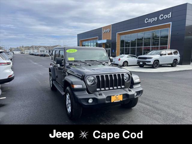 used 2022 Jeep Wrangler Unlimited car, priced at $36,975