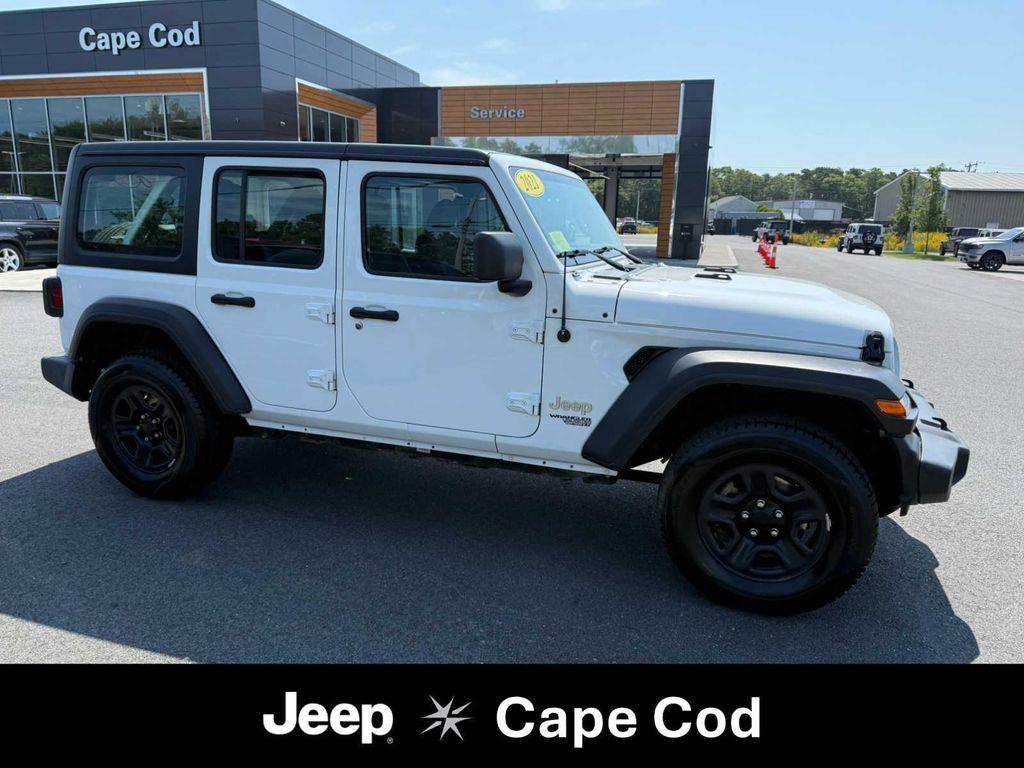 used 2021 Jeep Wrangler Unlimited car, priced at $25,575