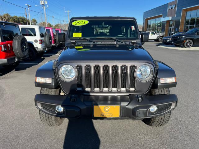 used 2021 Jeep Wrangler Unlimited car, priced at $32,275