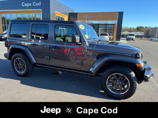 used 2021 Jeep Wrangler Unlimited car, priced at $32,275