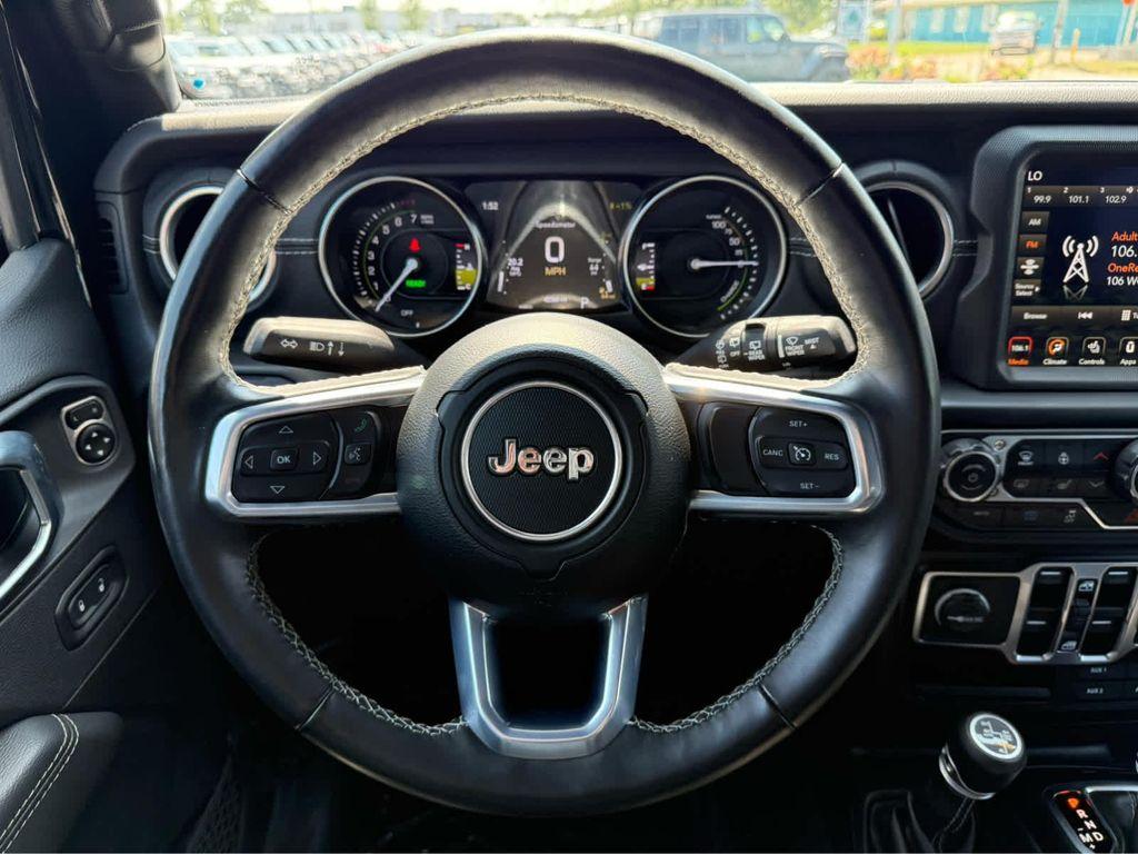 used 2022 Jeep Wrangler Unlimited 4xe car, priced at $32,975