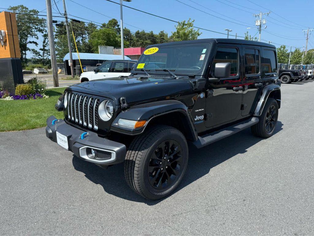 used 2022 Jeep Wrangler Unlimited 4xe car, priced at $32,975