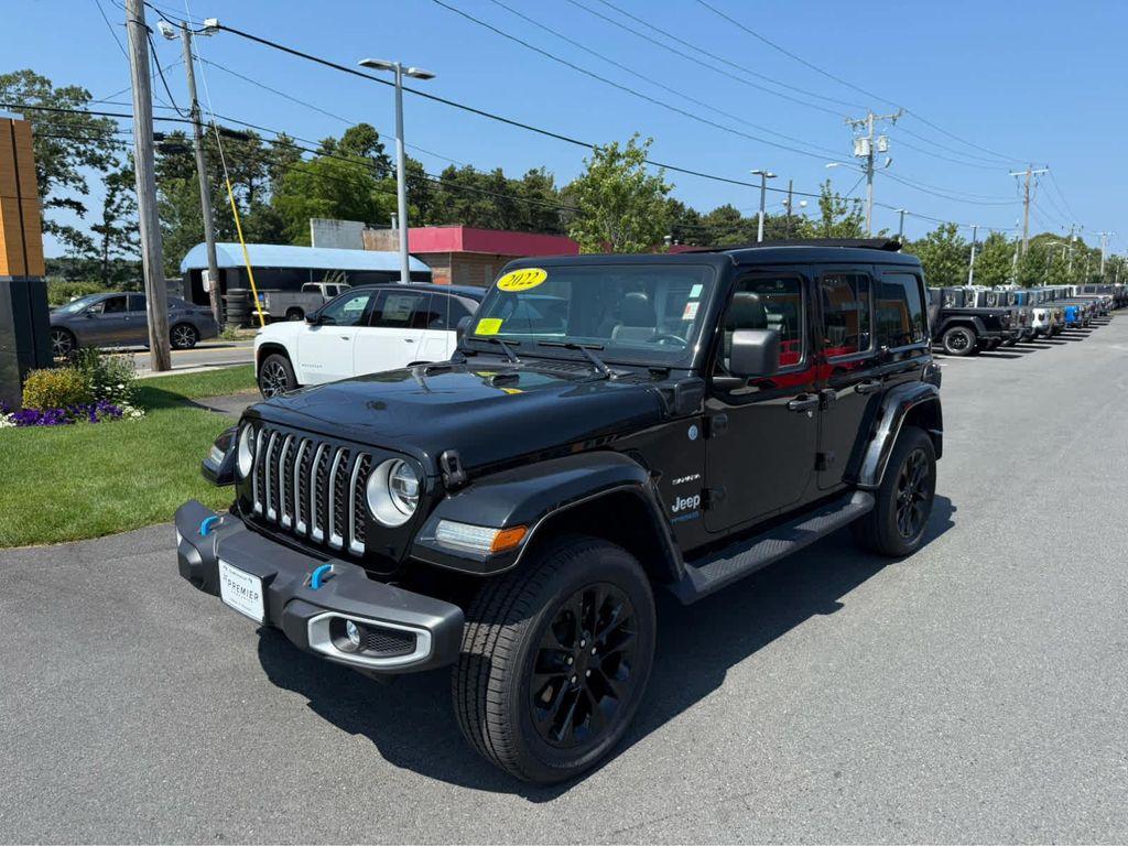 used 2022 Jeep Wrangler Unlimited 4xe car, priced at $32,975