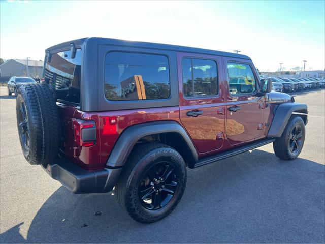 used 2021 Jeep Wrangler Unlimited car, priced at $31,575