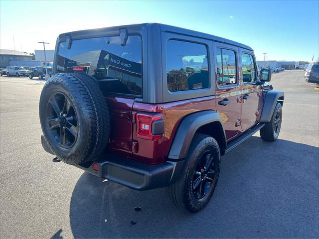 used 2021 Jeep Wrangler Unlimited car, priced at $31,575