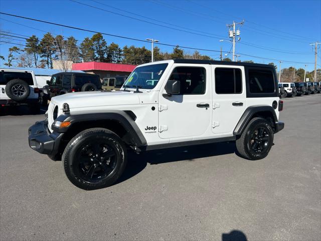 used 2021 Jeep Wrangler Unlimited car, priced at $30,975