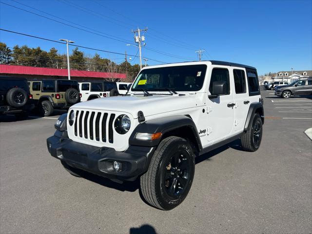 used 2021 Jeep Wrangler Unlimited car, priced at $30,975