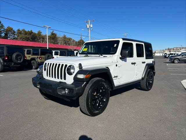 used 2021 Jeep Wrangler Unlimited car, priced at $30,975