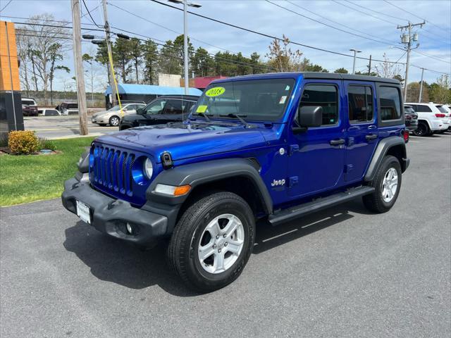 used 2018 Jeep Wrangler Unlimited car, priced at $23,575