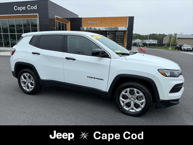 used 2024 Jeep Compass car, priced at $23,975