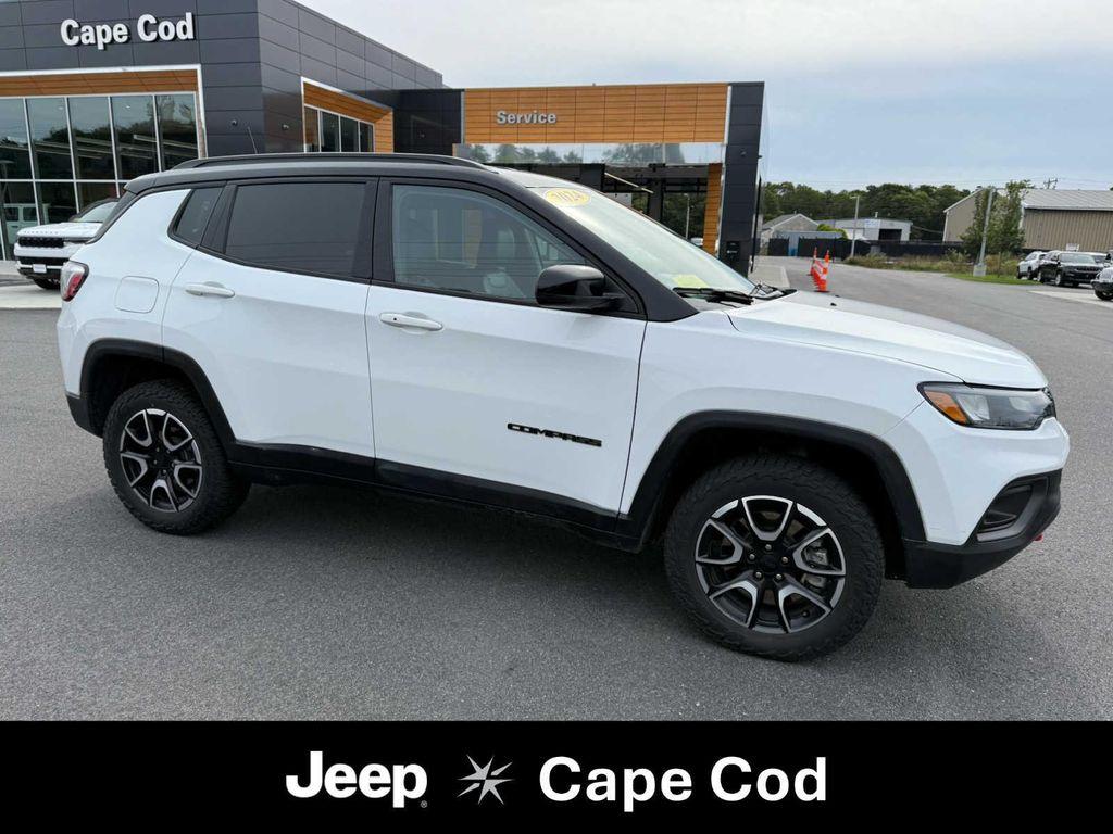 used 2024 Jeep Compass car, priced at $25,475