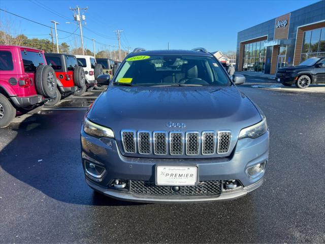 used 2021 Jeep Cherokee car, priced at $23,475