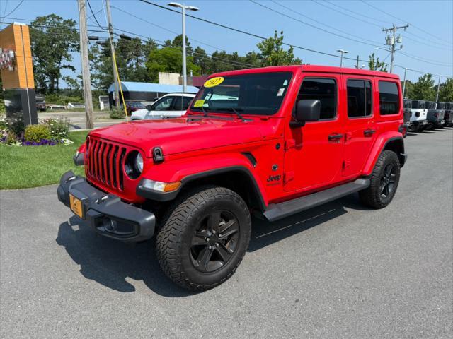 used 2022 Jeep Wrangler Unlimited car, priced at $33,975